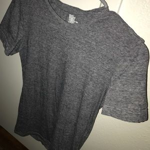 Black, White & Grey Striped Shirt